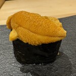 鮨 こん藤 - 紫雲丹（北海道)