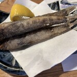 仁盛笑店 - メヒカリの唐揚げ