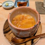 鮨 はしもと - 桜えびの茶碗蒸し