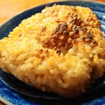 魚虎千両 - 焼おにぎり380円