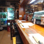 魚虎千両 - カウンター席