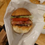 No.18 - ベーコンモッツァレラinバーガー袋