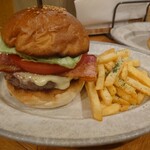 No.18 - ベーコンモッツァレラチーズバーガー