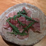 料理とワイン 音音 - 生ハム〜上品ですね～塩分効いてる!美味い!