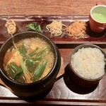 KOREAN BBQ 水刺間 - 純豆腐チゲ定食