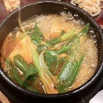 KOREAN BBQ 水刺間 - 純豆腐チゲ定食