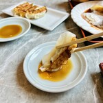 cafe 元希 - 餃子