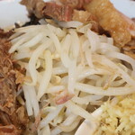 ラーメン二郎 - ヤサイ（そのまま）