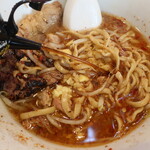 ラーメン二郎 - 赤酢投入～♪