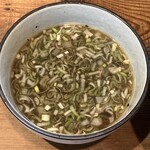 めん処 樹 - 醤油特製つけ麺