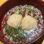 北の幸 海道 - これが「カニ団子のとろろ汁」