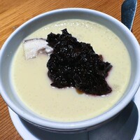 北の幸 海道 - ボスの好物「冷製岩のり茶碗蒸し」