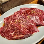 炭火焼肉ホルモンさわいし - 黒毛和牛特選サガリ