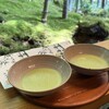休耕庵 竹の庭の茶席