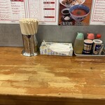 極濃湯麺 フタツメ - 【2025.6.6(金)】カウンター席