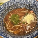 極濃湯麺 フタツメ - 【2025.6.6(金)】スープにバジルと粉チーズを入れた