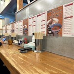 極濃湯麺 フタツメ - 【2025.6.6(金)】店内の写真