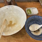極濃湯麺 フタツメ - 【2025.6.6(金)】スープを全部飲み干しました