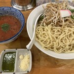 極濃湯麺 フタツメ - 【2025.6.6(金)】冷やしトマトもりたんめん（大盛・300g）1,243円→1,100円