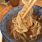 極濃湯麺 フタツメ - 【2025.6.6(金)】麺をスープに付けた