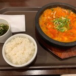 コリアンダイニング 李朝園 - ナッコップセセット 1480円(税込)