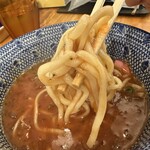 極濃湯麺 フタツメ - 【2025.6.6(金)】麺をスープに付けた