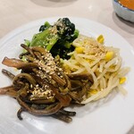 焼肉　松寿苑 - ナムル3種盛り