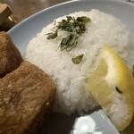 ルー&スープカレー ボナンザ - 大根の唐揚げ
