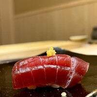 銀座 すし傳 - 塩漬け鮪