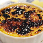 レストラン・サカキ - タヒチ産バニラのクレームブリュレ 480円