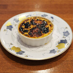 レストラン・サカキ - タヒチ産バニラのクレームブリュレ 480円