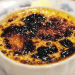 レストラン・サカキ - タヒチ産バニラのクレームブリュレ 480円