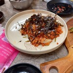 順天 - ヤンニョムケジャンで混ぜごはんを作って下さいました。