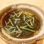 鮨 さいとう - もずくとじゅんさい