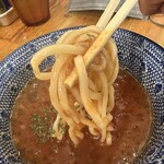 極濃湯麺 フタツメ - 【2025.6.6(金)】麺をスープに付けた