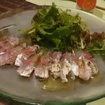 自遊人処 - H26　鯵のカルパッチョ