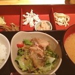 Kura Misoraya - 5種おばんざい定食 850円