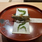 明寂 - 鮎の絹巻き寿司