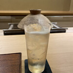 明寂 - 梅酒のソーダ割