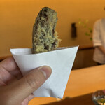 鎌倉 北じま - タコの天ぷら