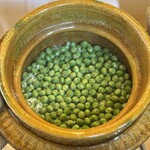 鎌倉 北じま - うすい豆の豆ご飯