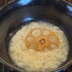 鎌倉 北じま - 蓮根粥