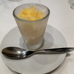 リストランテ カノビアーノ - パッションフルーツのグラニテ