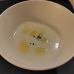 明神館 - 新玉ねぎのビシソワーズ