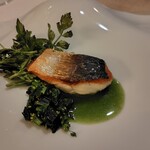 明神館 - 雪鱒とクレソン