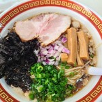 支那そば こてつ - 背脂煮干し1000円