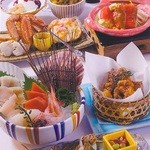 北海道料理ユック 北の海道 - 利尻会席