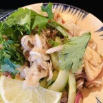 ヨヨナム - タイロンサラダ　ミミガーが入っていておつまみになります