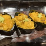 にぎり長次郎 - ウニ！美味しかったー