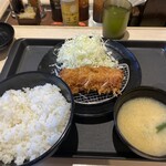 松のや - 料理写真:丸太ヒレかつ定食